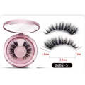 2021 Nouvelle arrivée Personnaliser 8D Magnetic False Lashes Partner Set Glue Free Magnetic Eyelshes